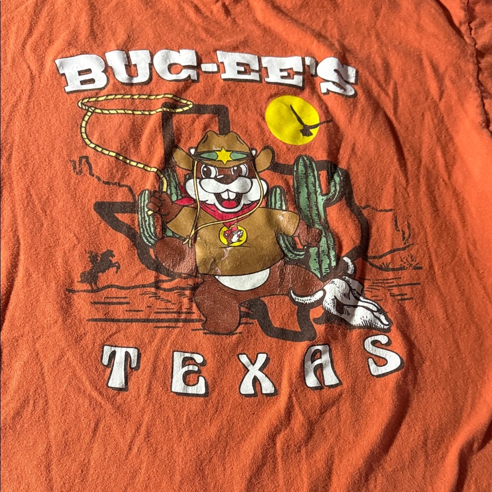 BUC-EE’S  graphic Orange T-Shirt